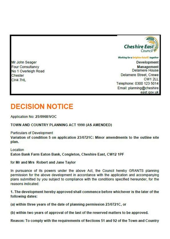 Additional image 6 of Land for saleEaton Bank, Congleton CW12