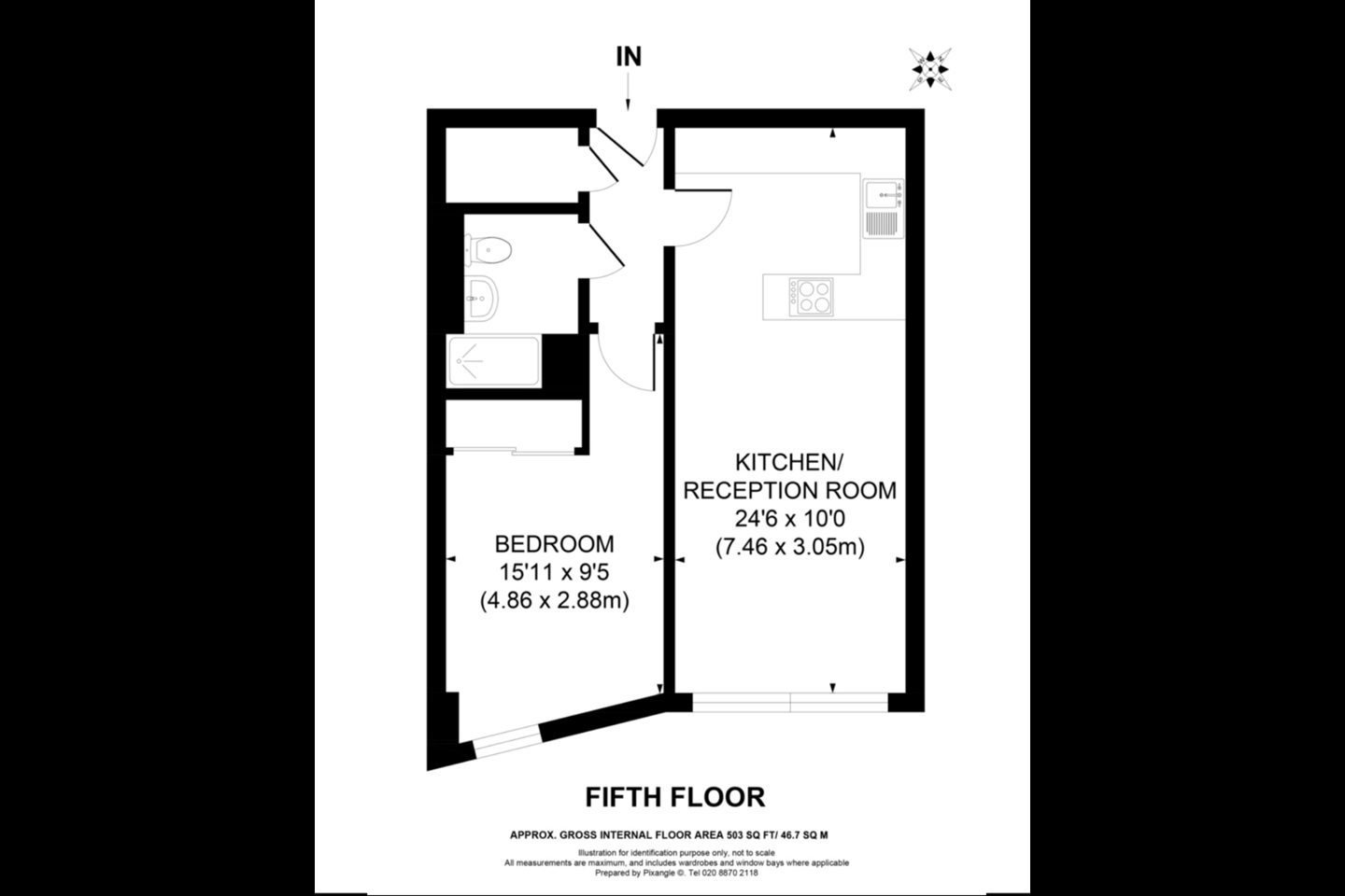 Additional image 20 of 1 Bed Flat, Bridges Court Road, SW11, N1 7GU