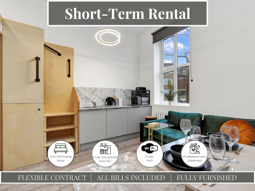 Studio Flat, Hilldrop Road, N7, N1 7GU