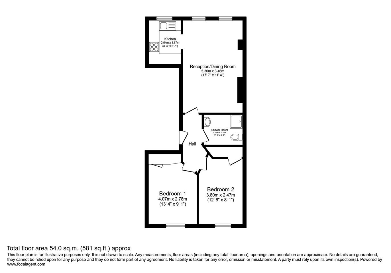 Additional image 11 of 2 Bed Flat, Holloway Road, N7, N1 7GU