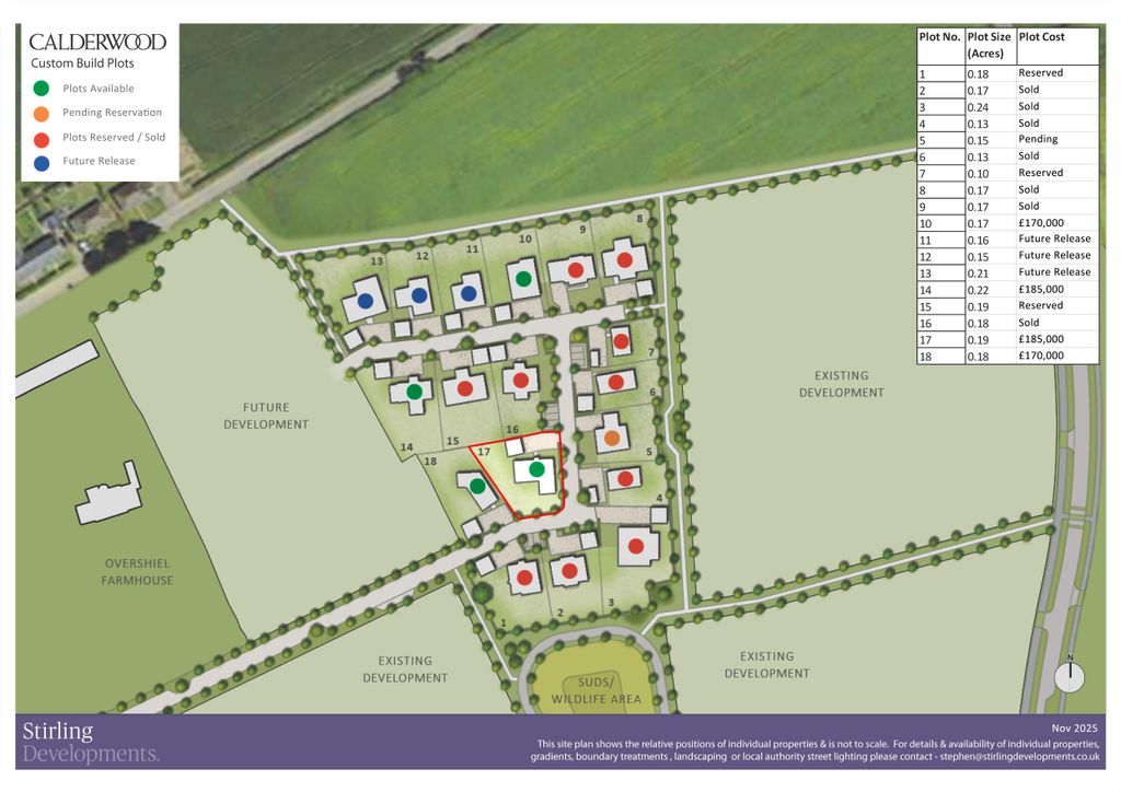 Additional image 3 of Land for salePlot 17, Cameron Gardens, East Calder EH53