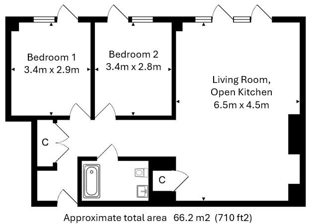 Additional image 23 of 2 Bed Flat, The Avenue, LS9, N1 7GU