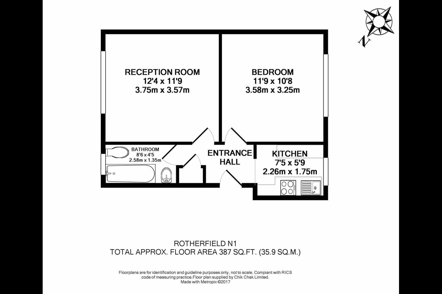 Additional image 7 of 1 Bed Flat, Rotherfield Street, N1, N1 7GU