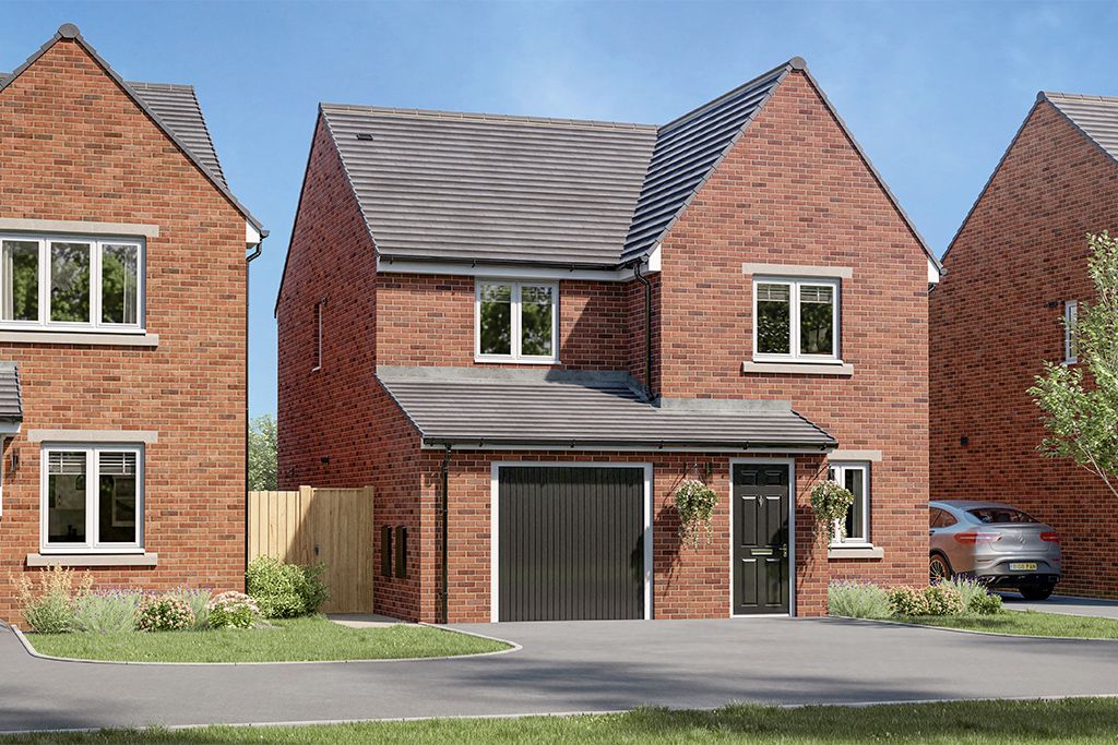 3 bed detached house for sale"The Hadley" at Welsh Road, Garden City, Deeside CH6