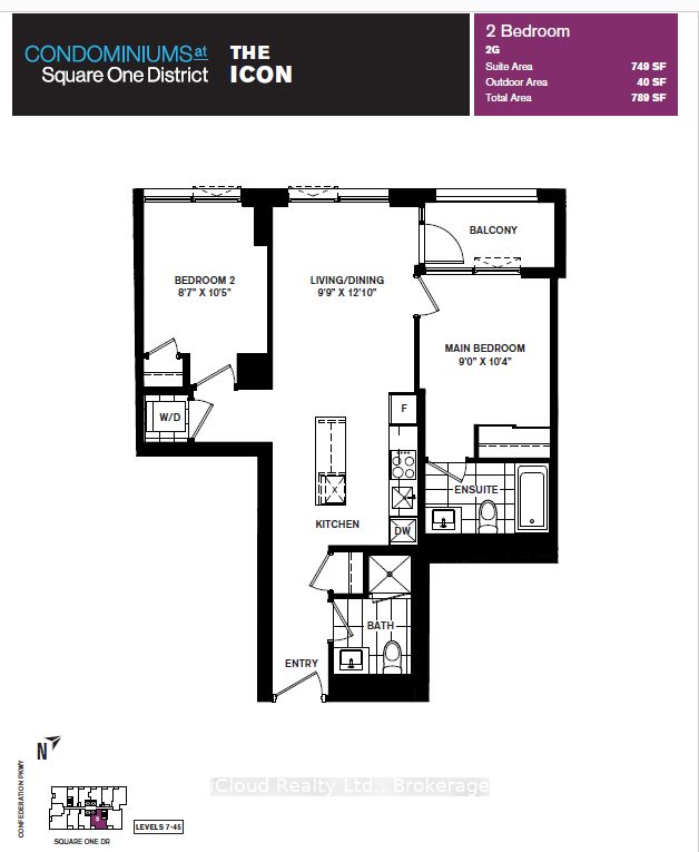 Additional image 2 of 2605-395 Square One Drive, Mississauga, ON, L5B 0P6