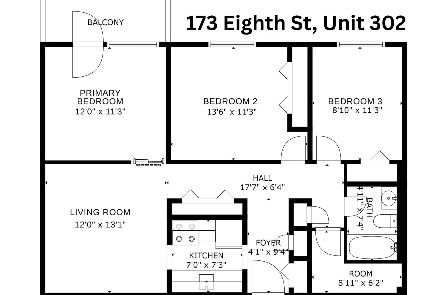 Additional image 2 of 173 Eighth Street 302