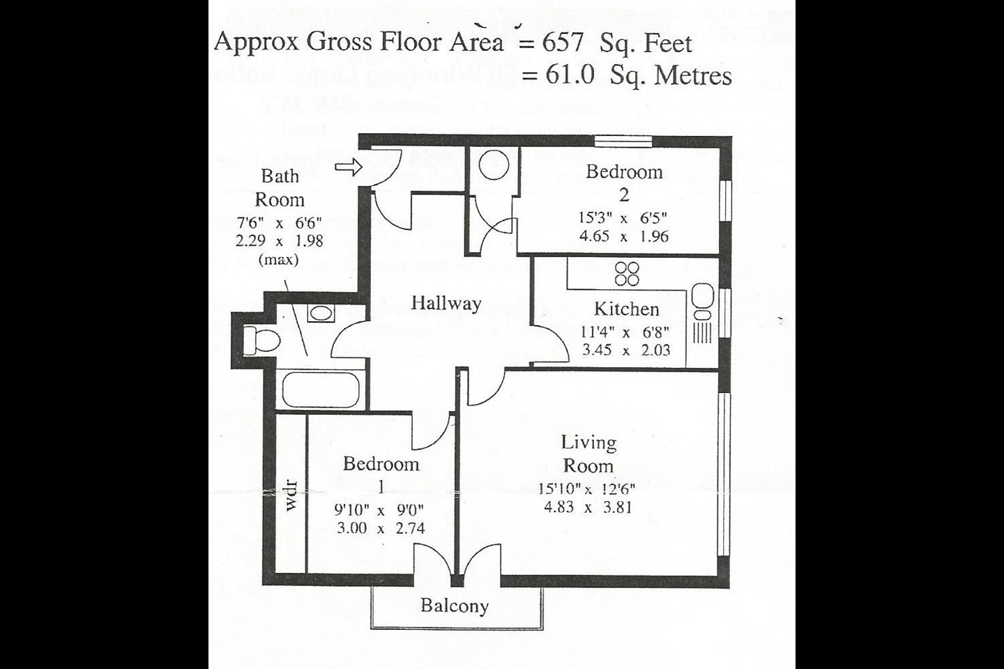 Additional image 15 of 2 Bed Flat, Winnipeg Quay, M50, N1 7GU