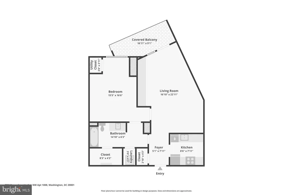 555 Massachusetts Avenue NW Unit 616, Washington, DC 20001