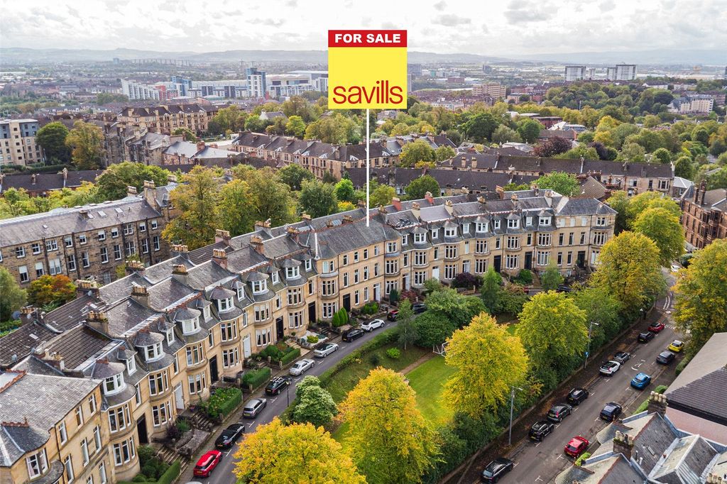 6 bed terraced house for salePrinces Gardens, Glasgow G12