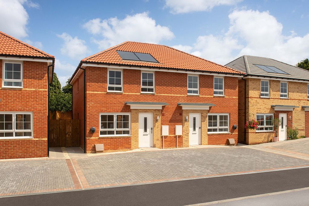 3 bed semi-detached house for sale"Maidstone" at Bawtry Road, Harworth, Doncaster DN11
