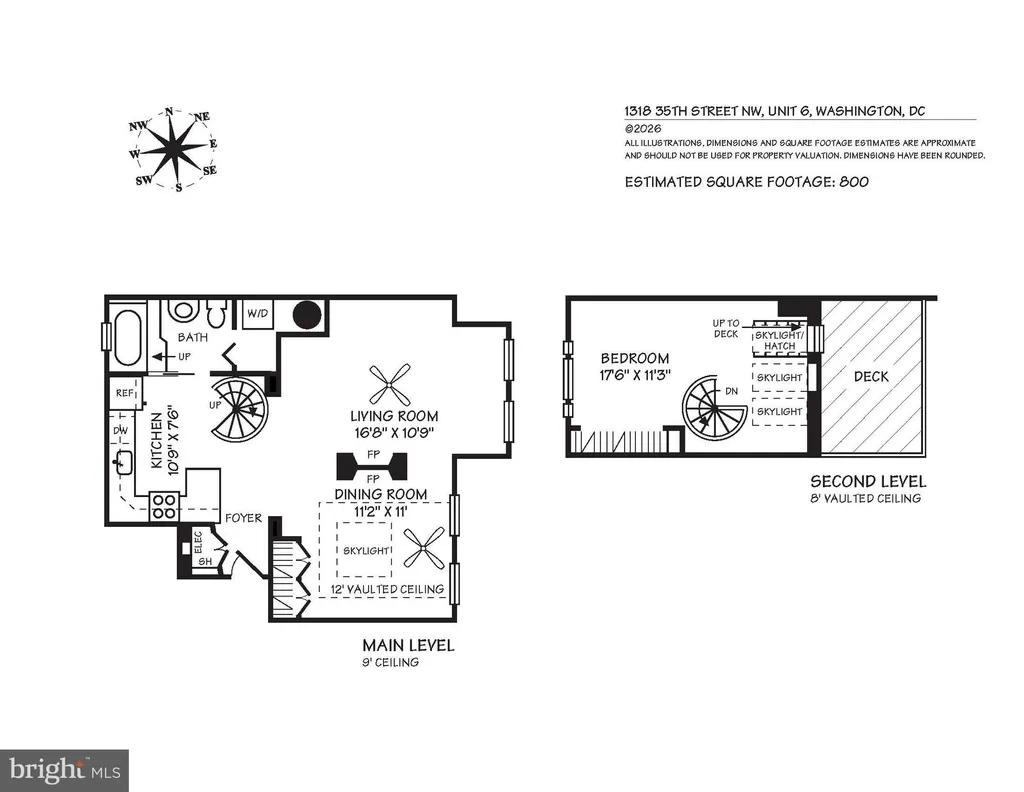 1318 35th Street NW Unit 6, Washington, DC 20007