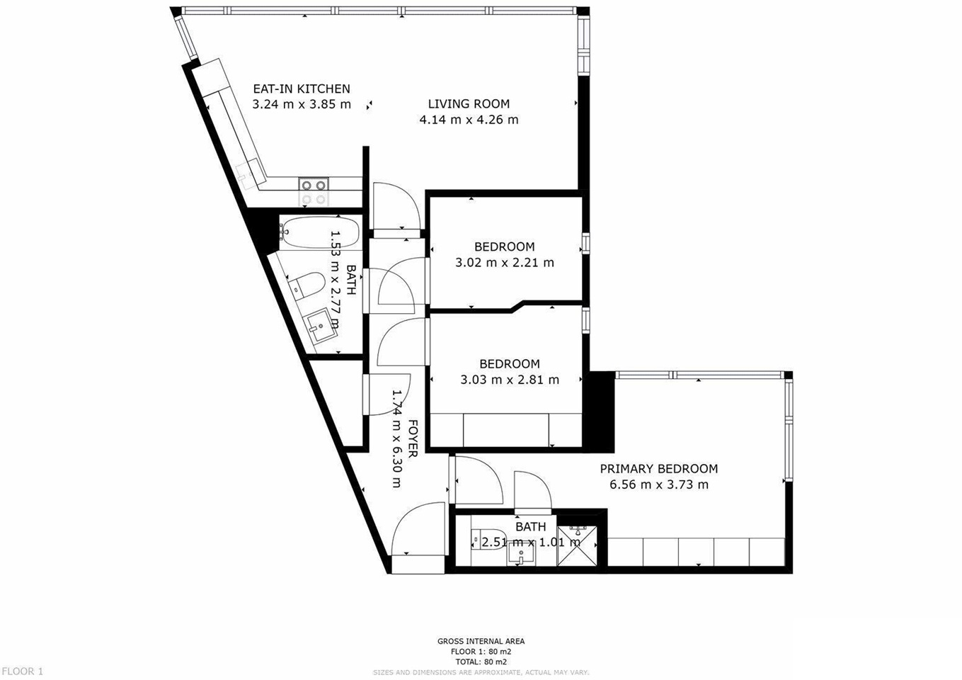 Additional image 2 of 3 Bed Flat, Islington Wharf, M4, N1 7GU