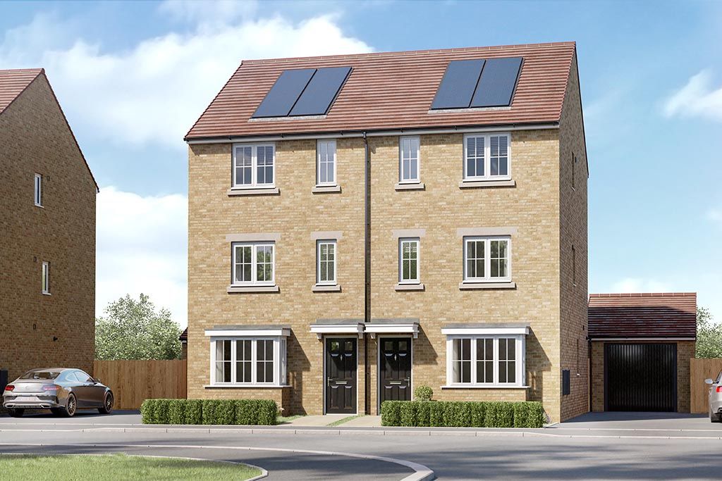 4 bed semi-detached house for sale"The Buttermere" at Kingsgate, Bridlington YO15