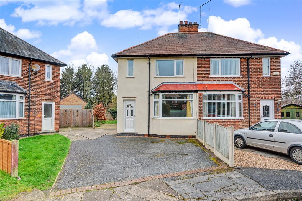 2 bed semi-detached house for saleTrent Crescent, Attenborough, Nottingham NG9