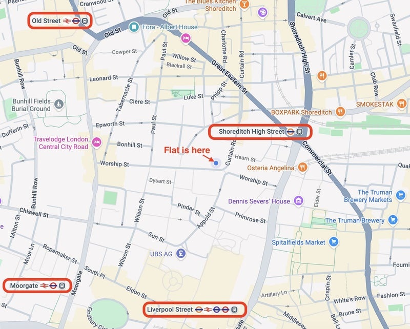 Additional image 5 of Room in a Shared House, Worship Street, EC2A, N1 7GU