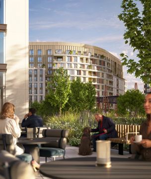 King's Road Park, London SW6, New home