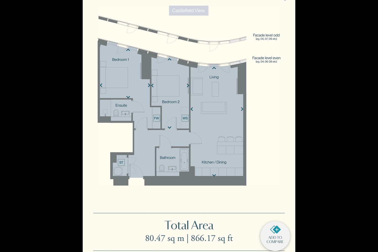 Additional image 11 of 2 Bed Flat, Trinity Way, M3, N1 7GU