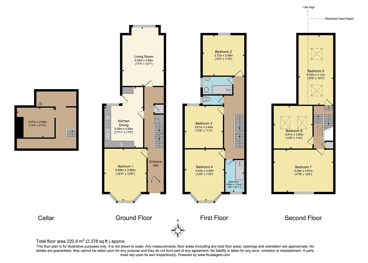 Additional image 29 of 7 Bed Semi-Detached House, Argyle Avenue, M14, N1 7GU