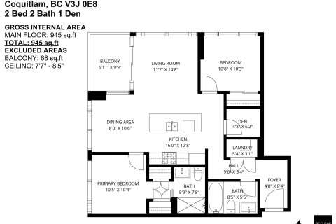 Additional image 8 of 807-520 Como Lake Avenue, Coquitlam, BC, V3J 0E8