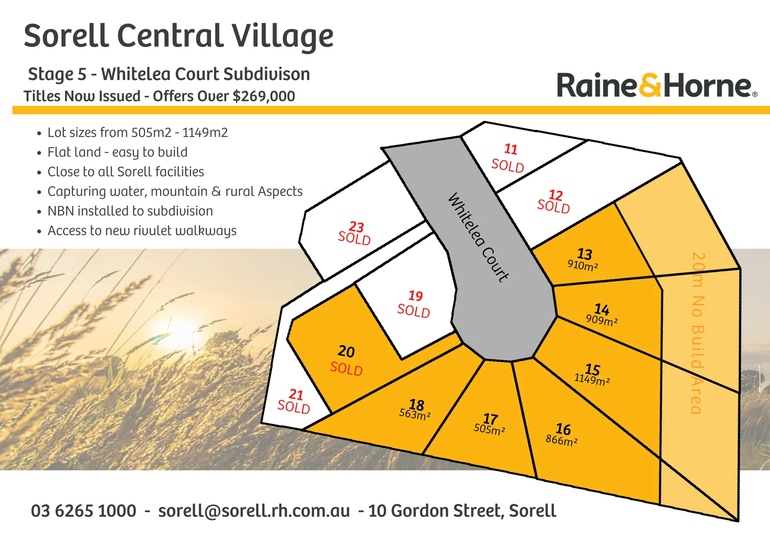 Lot 13/Stage 5 Whitelea Court, Sorell TAS 7172