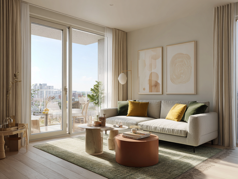 Greenwich SE10, New home