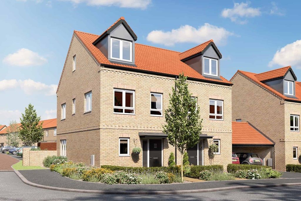 3 bed semi-detached house for sale"The Molford - Plot 485" at Westland Heath, 7 Tufnell Gardens, Off Acton Lane, Sudbury CO10