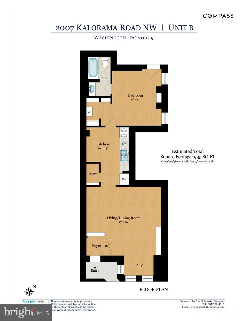 2007 Kalorama Road NW Unit B, Washington, DC 20009