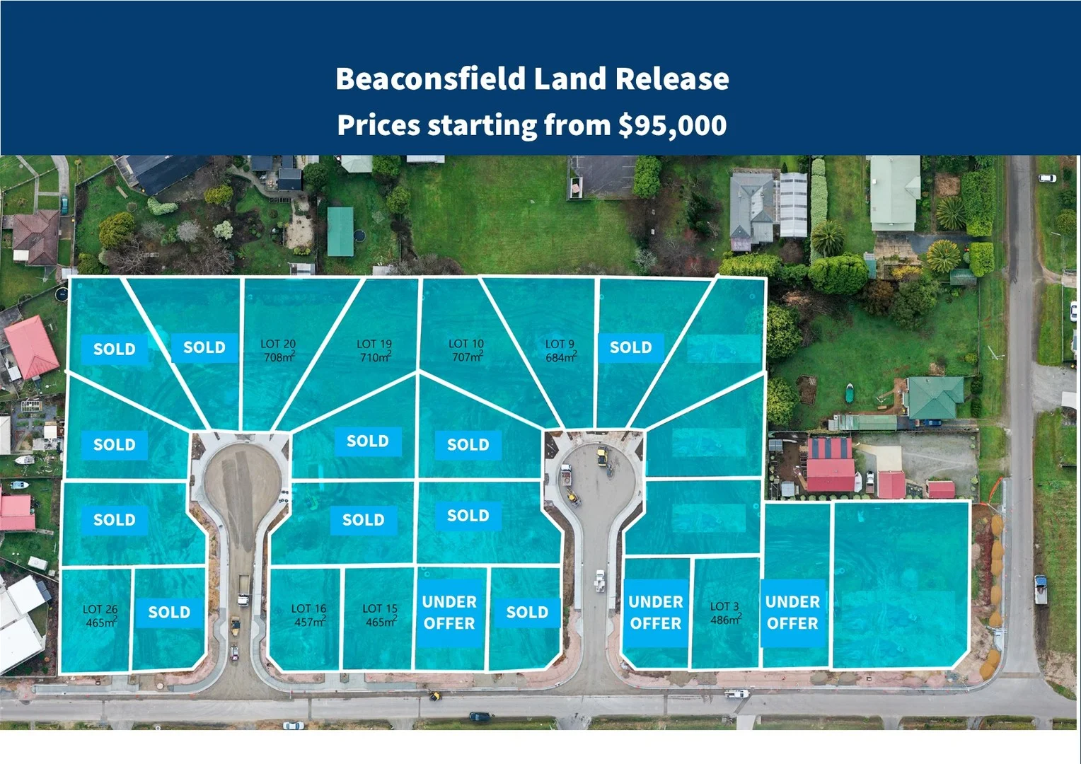 Lots 2 -26 Payne St, Coultman Crt, Vulcan Cls,, Beaconsfield TAS 7270