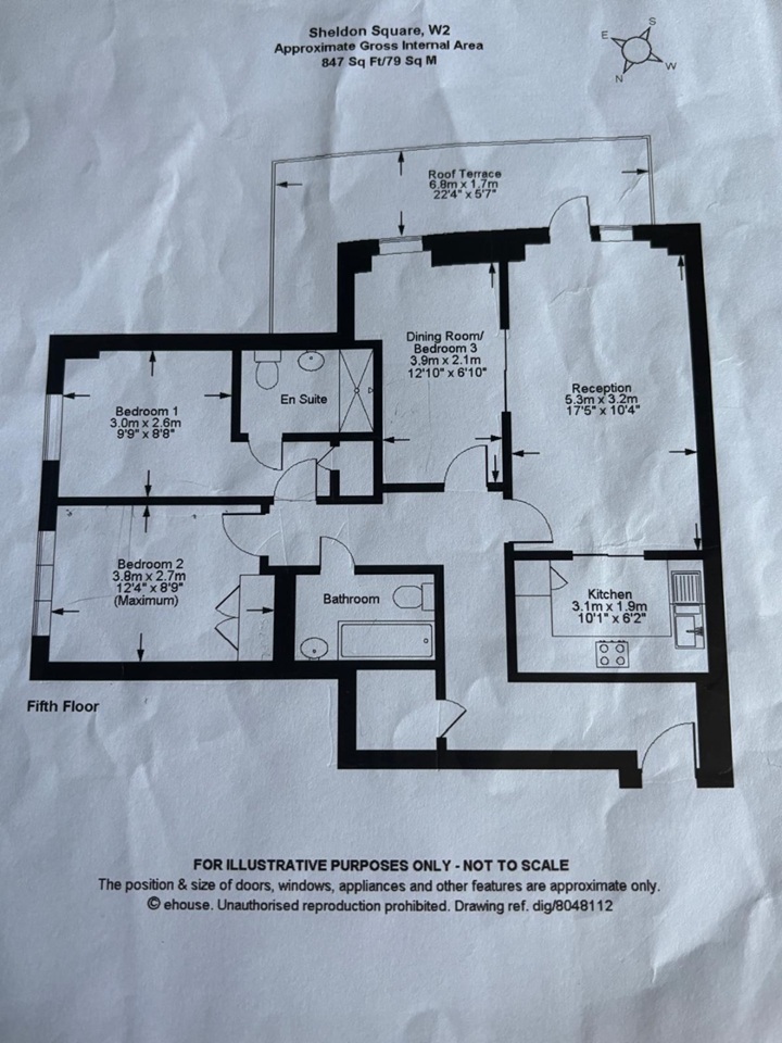 Additional image 3 of 2 Bed Flat, Sheldon Square, W2, N1 7GU