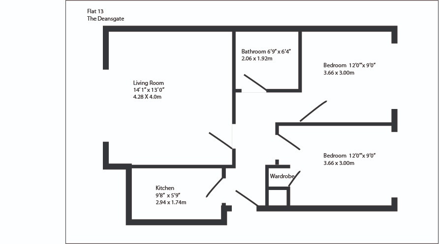 Additional image 6 of 2 Bed Flat, The Deansgate, M14, N1 7GU