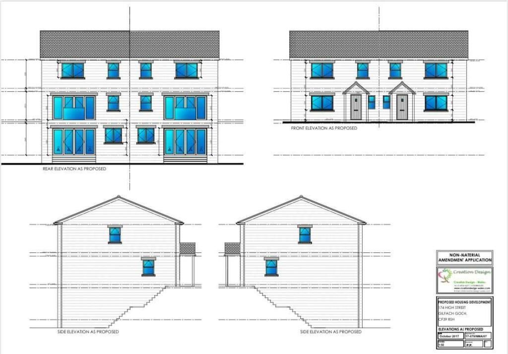 Land for saleLand At The Rear Of, 174 High Street, Gilfach Goch, Porth, Mid Glamorgan CF39