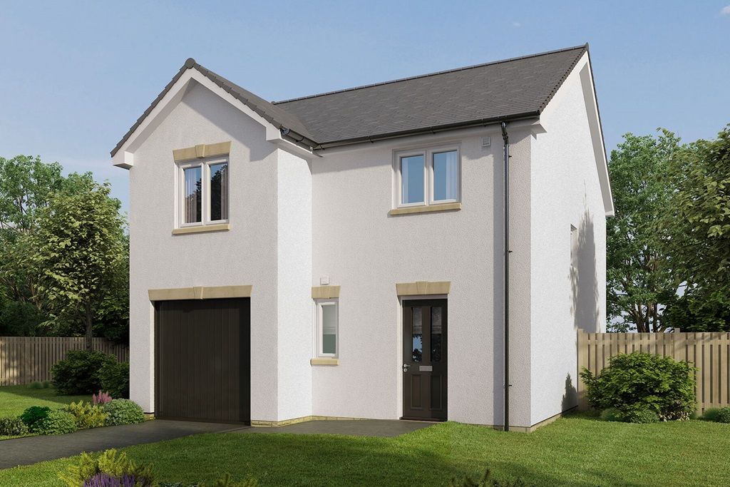 3 bed semi-detached house for sale"The Chalmers - Plot 595" at Letham Meadows, Off Davids Way, Haddington EH41