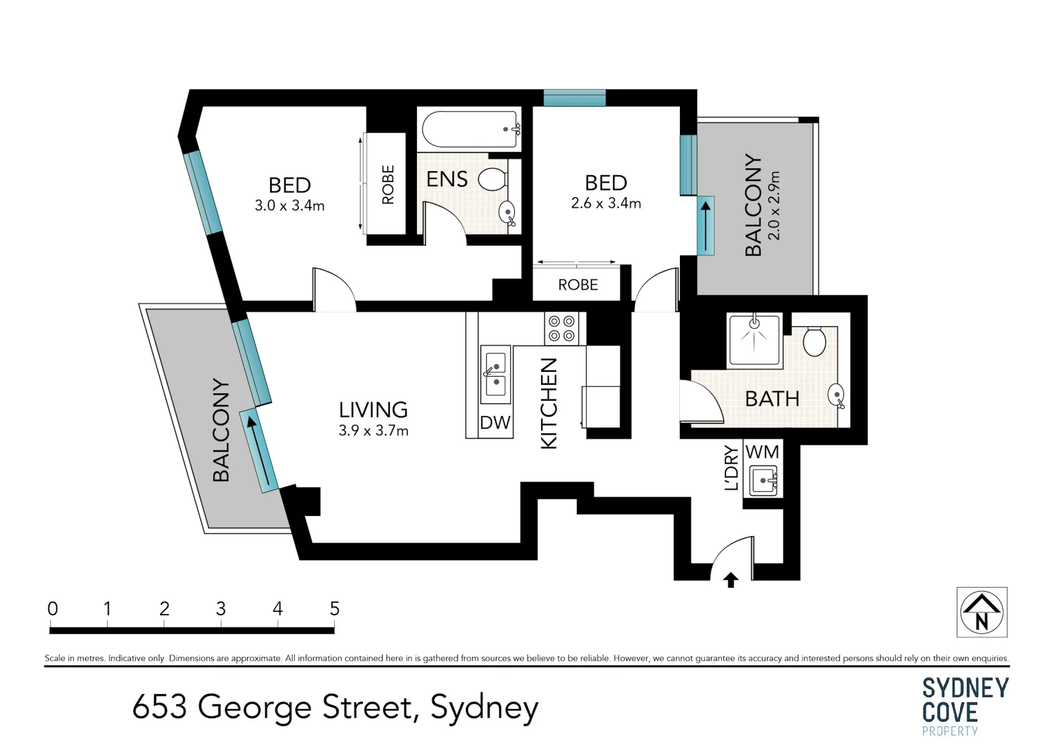 Additional image 14 of 1602/653 George Street, Sydney NSW 2000