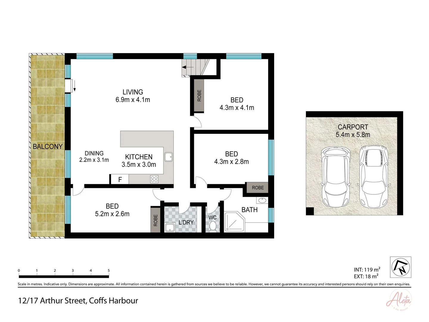 Additional image 19 of 12/17 Arthur Street, Coffs Harbour NSW 2450