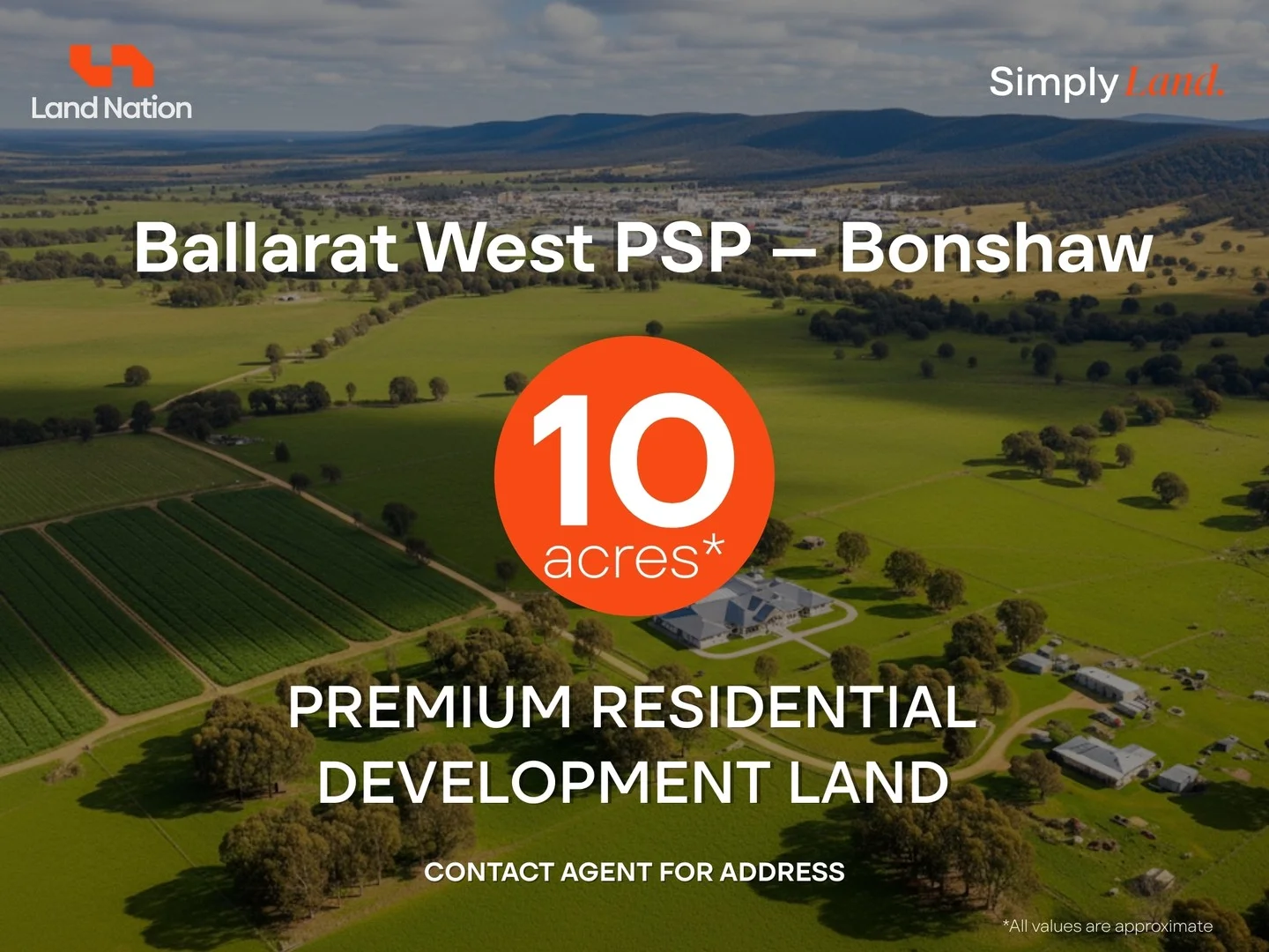 10 Acres in Ballarat West PSP, Bonshaw VIC 3352