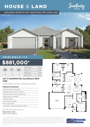 Additional image 9 of Lots Cashman Road "Waratah Grove Estate", Ulladulla NSW 2539