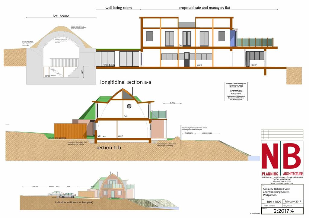 Additional image 3 of Plot of Land Gollachy Ice House, Gordon Street, Buckie, AB56 5QR