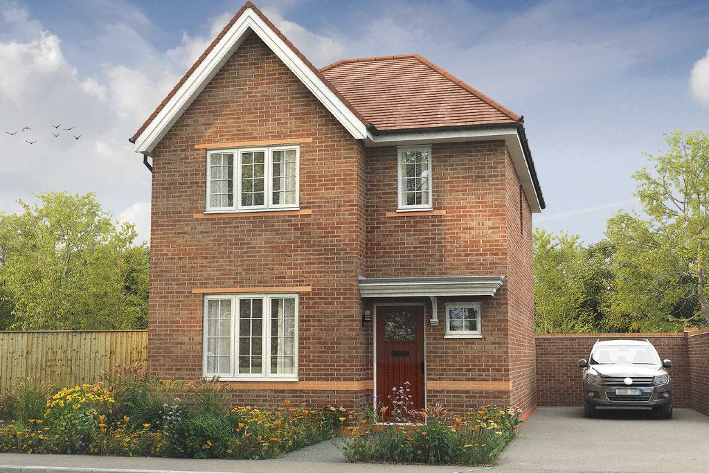 3 bed detached house for sale"The Henley" at Roman Road, Holmer, Hereford HR4