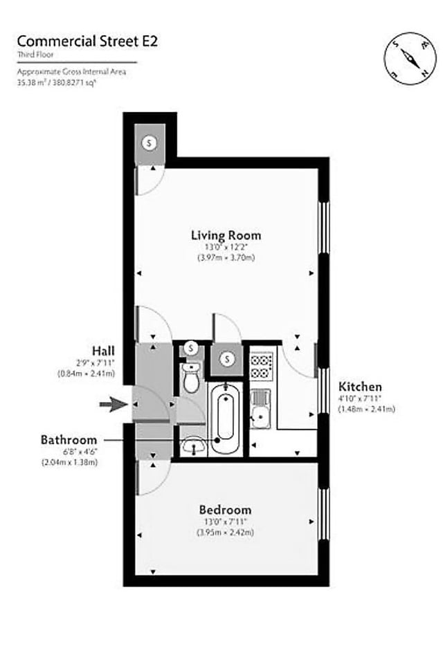 Additional image 9 of 1 Bed Flat, Commercial St, E1, N1 7GU