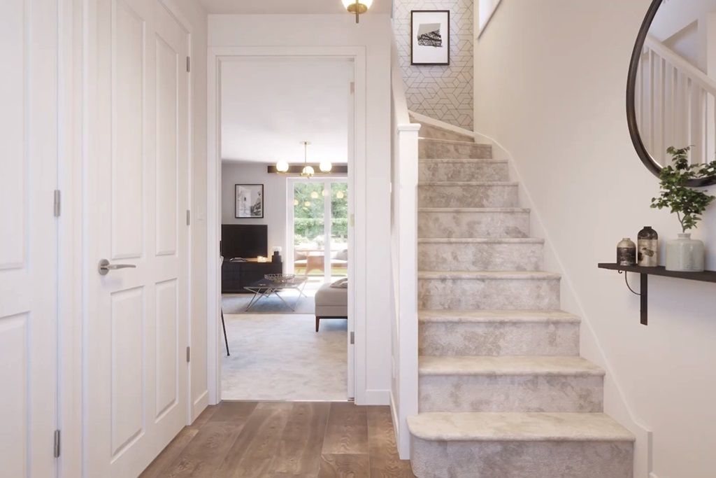 Additional image 2 of 3 bed semi-detached house for sale"The Chalmers - Plot 304" at Wallace Crescent, Roslin EH25