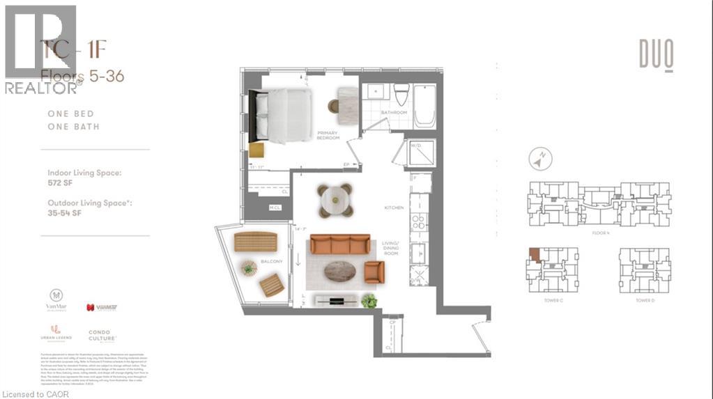 Additional image 2 of 506-25 Wellington Street South, Kitchener, ON, N2G0G5