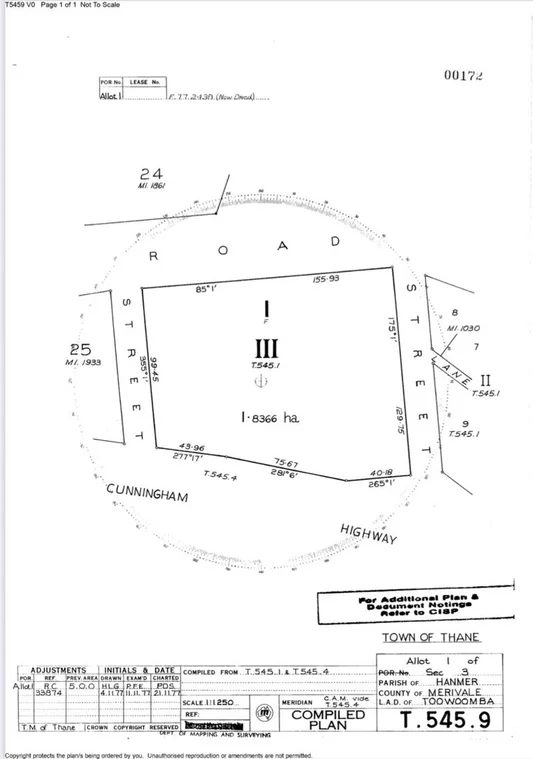 Lot 1 Thanes Creek Road, Thane QLD 4370