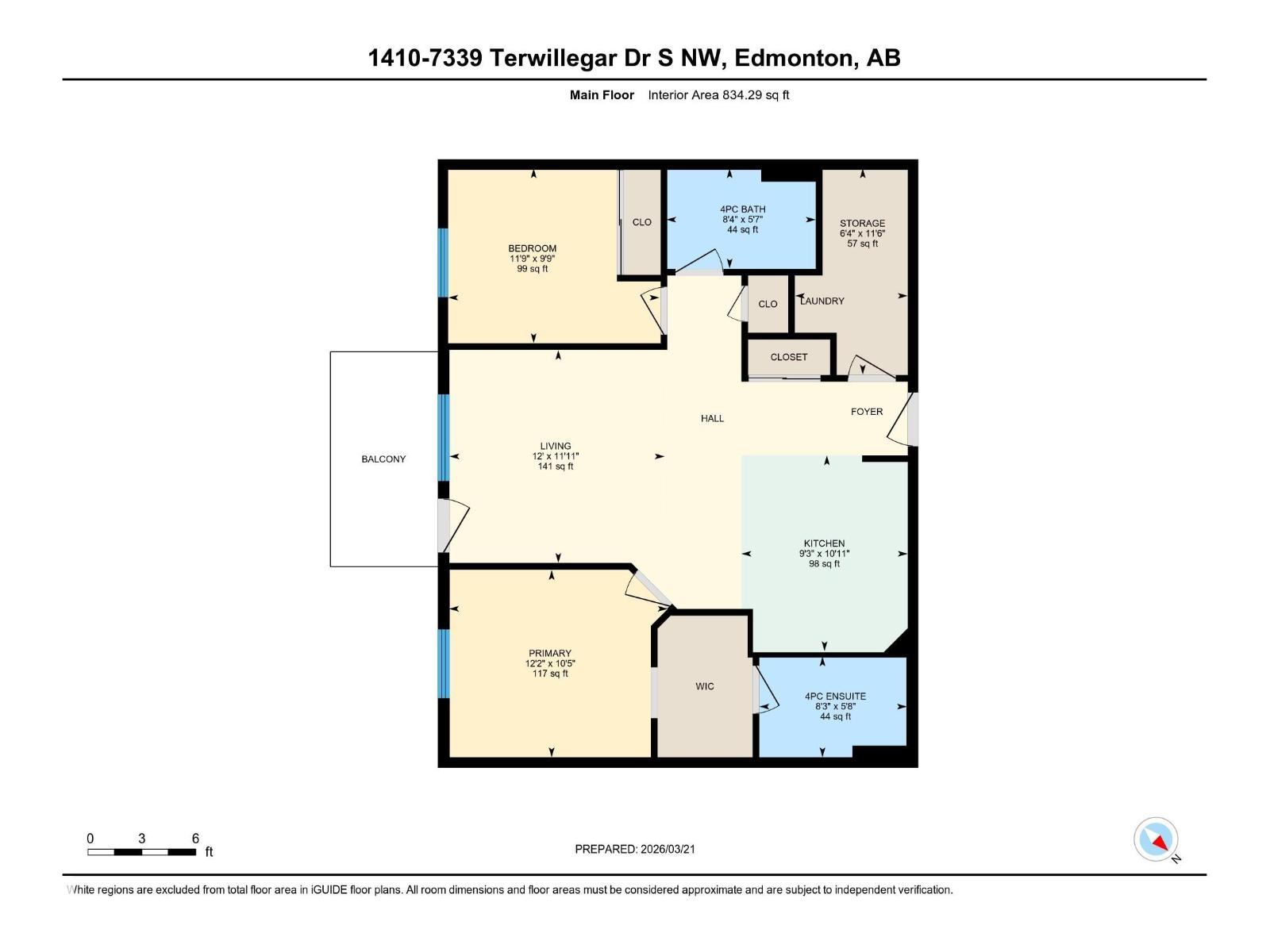 Additional image 3 of 1410-7339 South Terwillegar Drive NW, Edmonton, AB, T6R0E1