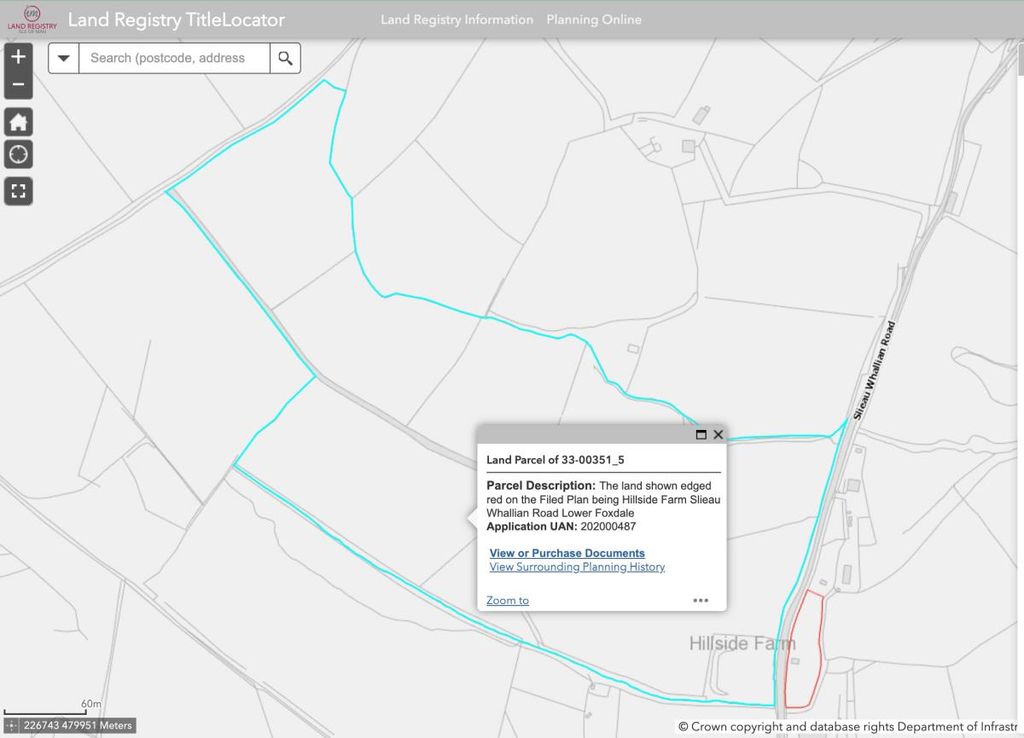 Additional image 5 of Land for saleSlieau Whallian Road, Lower Foxdale, Isle Of Man IM4