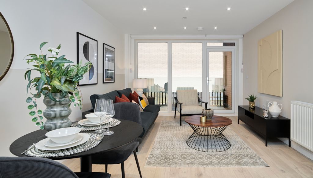 1 bed flat for sale"Founders Court South Type F-01" at Market Street, Dartford DA1