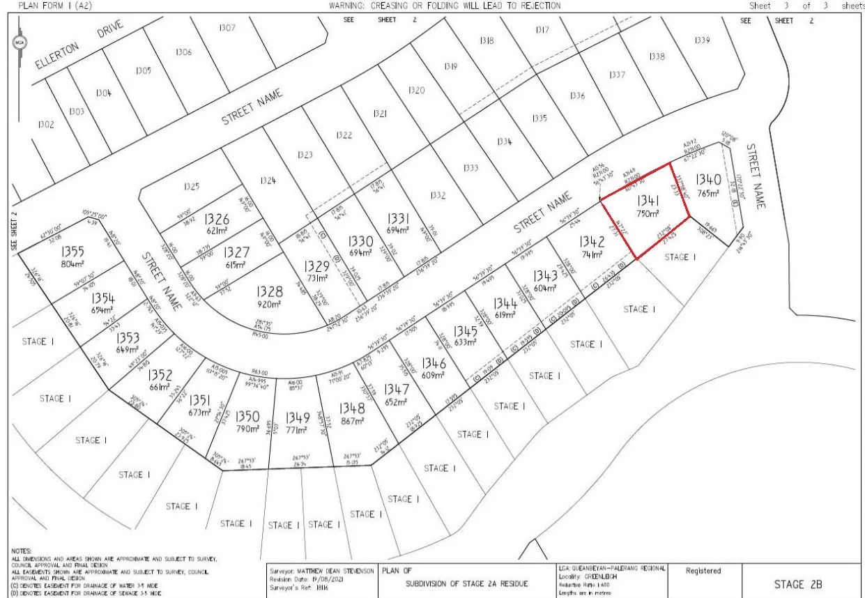 Additional image 2 of Lot 1341, 30 Petralia Street, Greenleigh NSW 2620