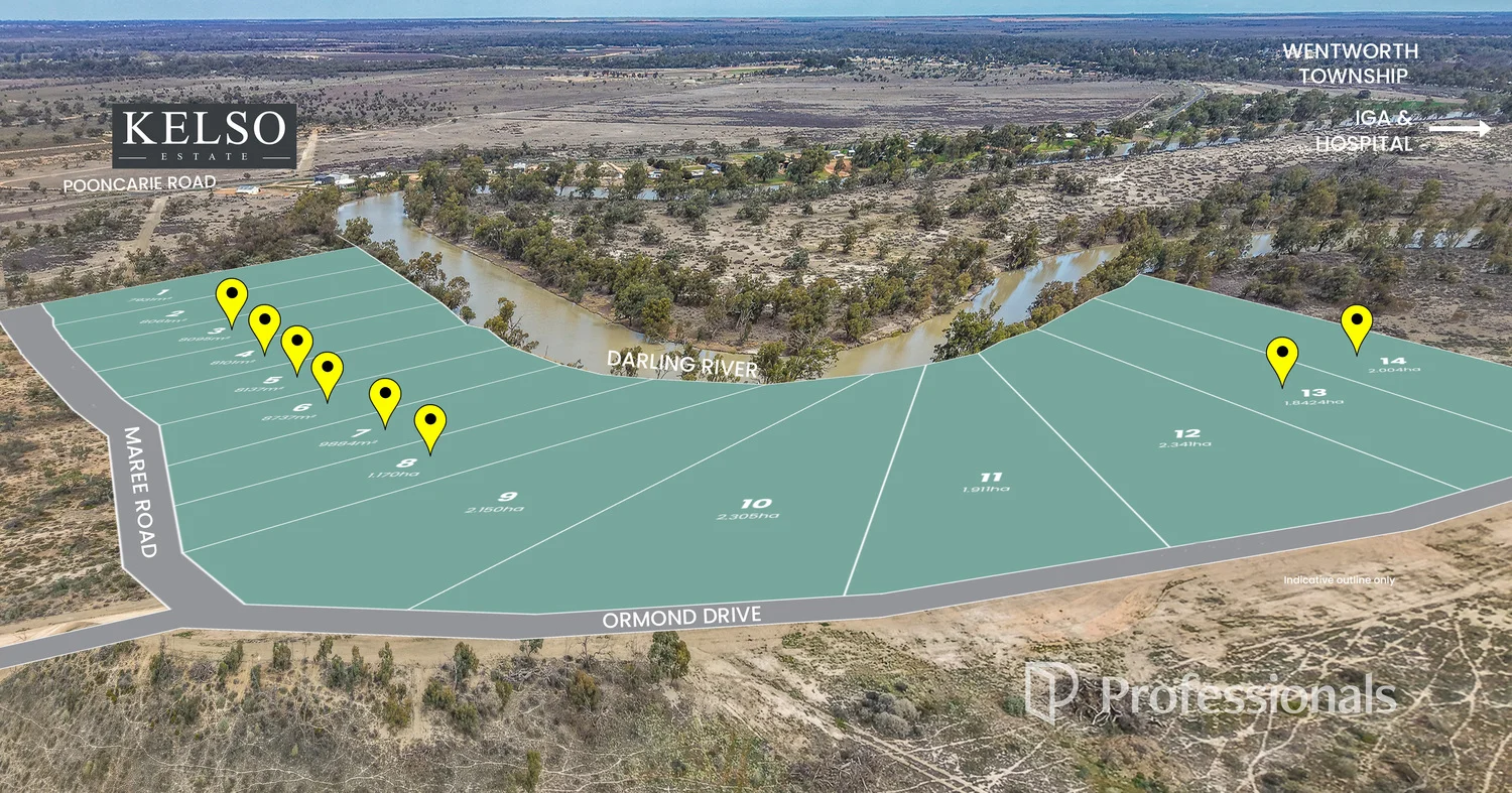 Lots 3-8/Maree Rd, Lots 13-14 Ormond Drive, Wentworth NSW 2648