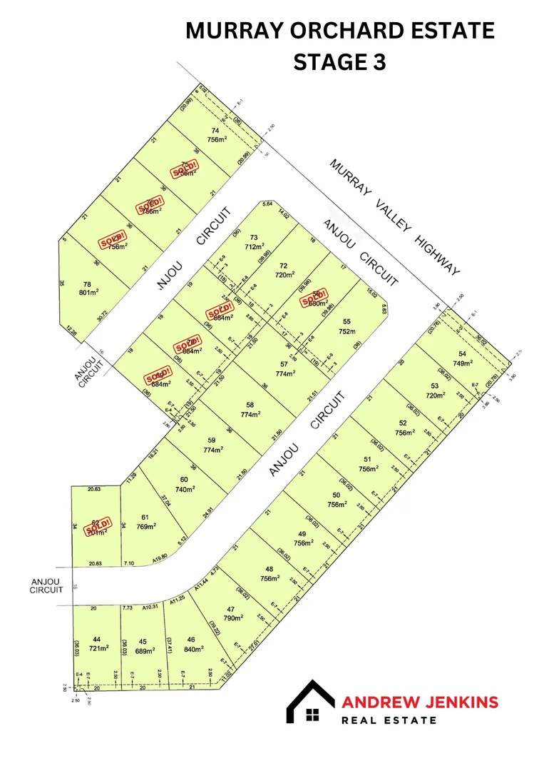 Additional image 5 of Lots 44-78/. Murray Orchard Estate, Cobram VIC 3644