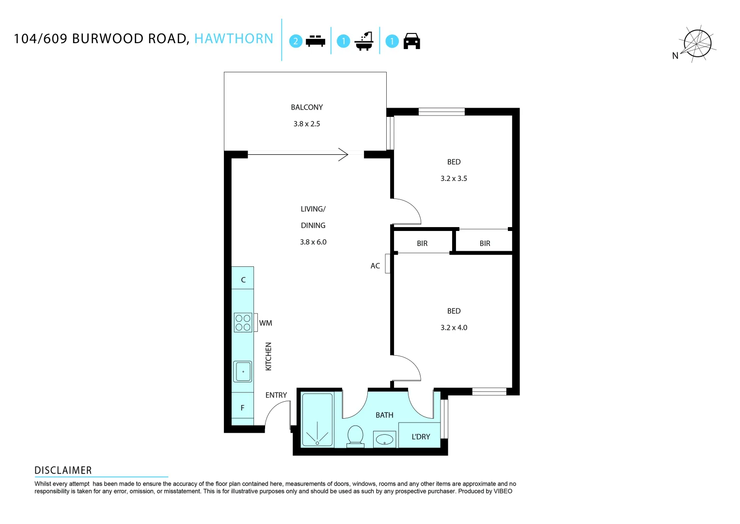 Additional image 15 of 104/609 Burwood Road, Hawthorn VIC 3122