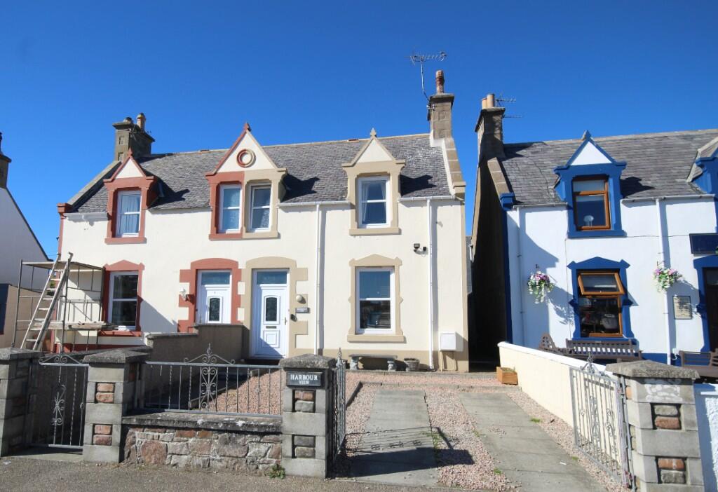Harbour View, 5 Jubilee Terrace, Findochty, Buckie, AB56 4QA